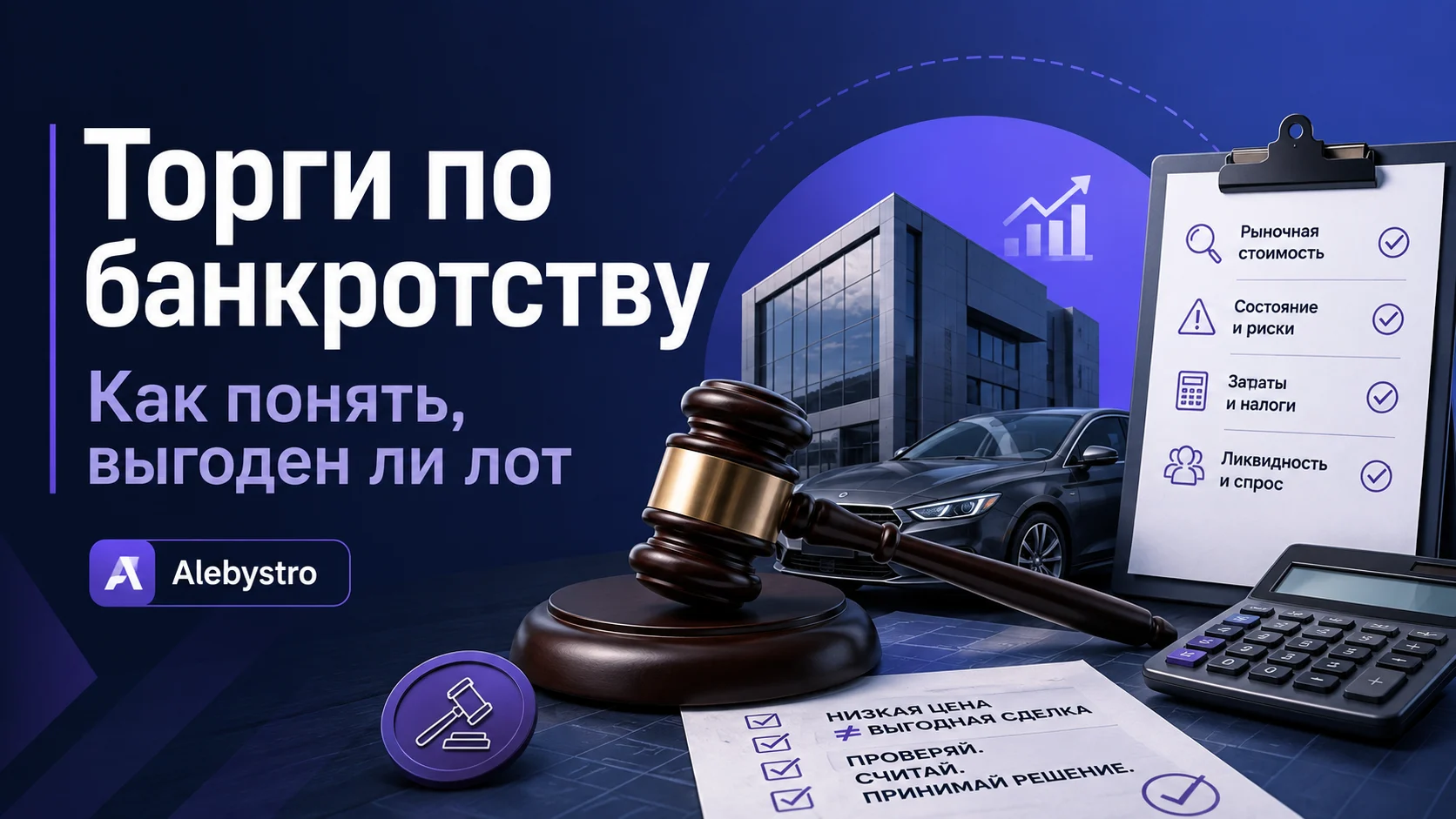 Торги по банкротству: почему низкая цена ещё не означает выгоду